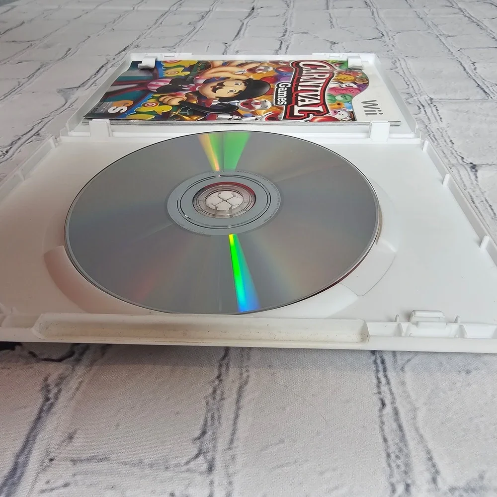 Carnival Games Nintendo Wii Video Game CIB Complete Over 25 Games‎ RVL-RCGE
